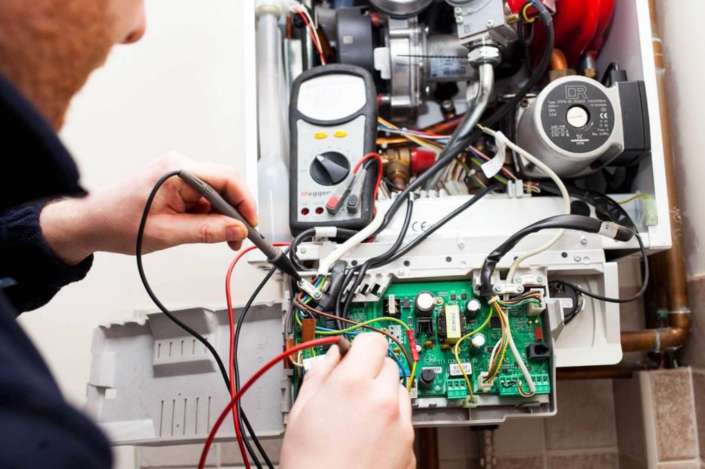 Kombi yerinde servis — kart, sensör ve iç ünite ölçüm / arıza tespiti